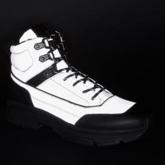 Calvin Klein Cillian Smooth Calf Reflective Boots Size 11.5 - Picture 3 of 9